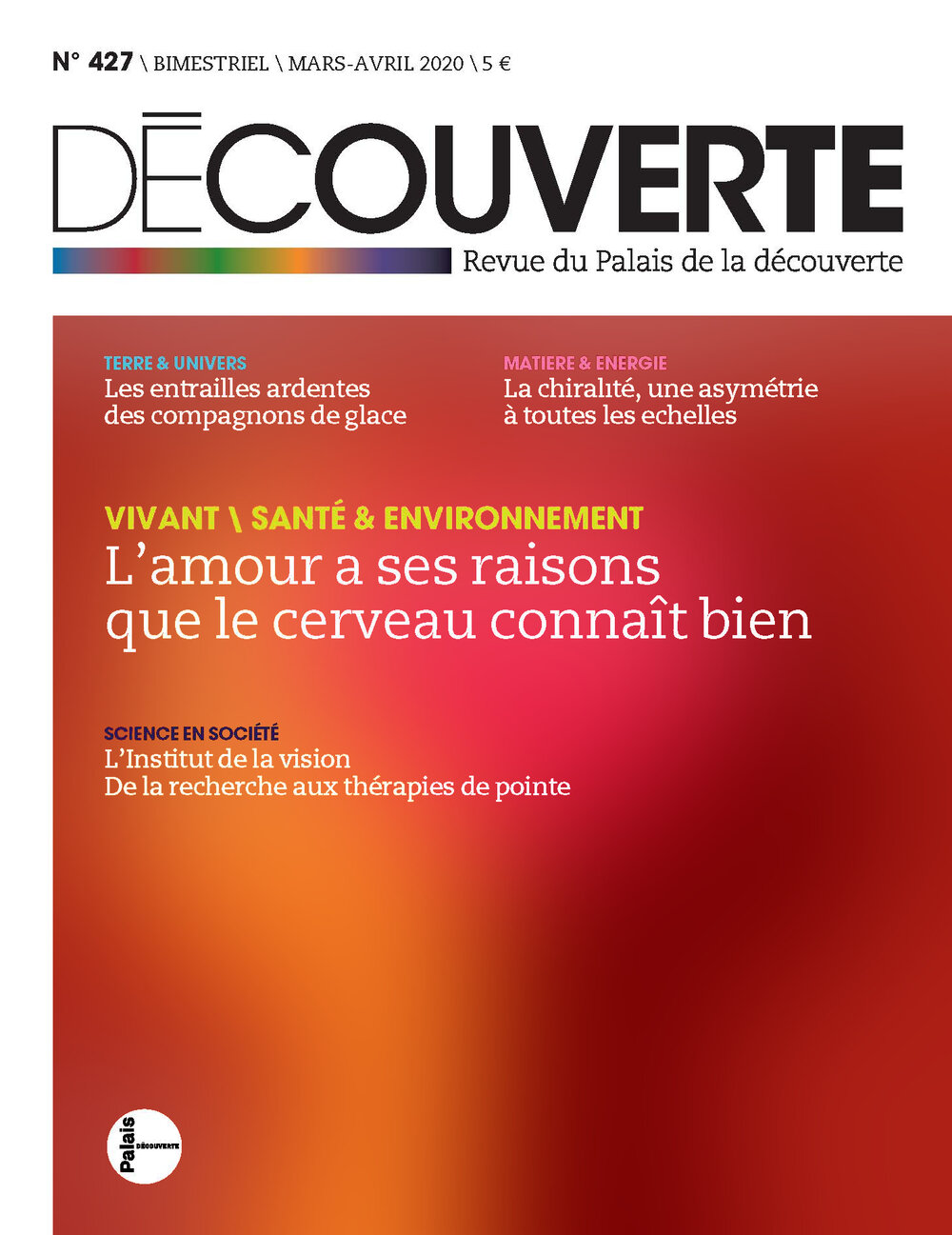 Couverture n° 427 Découverte